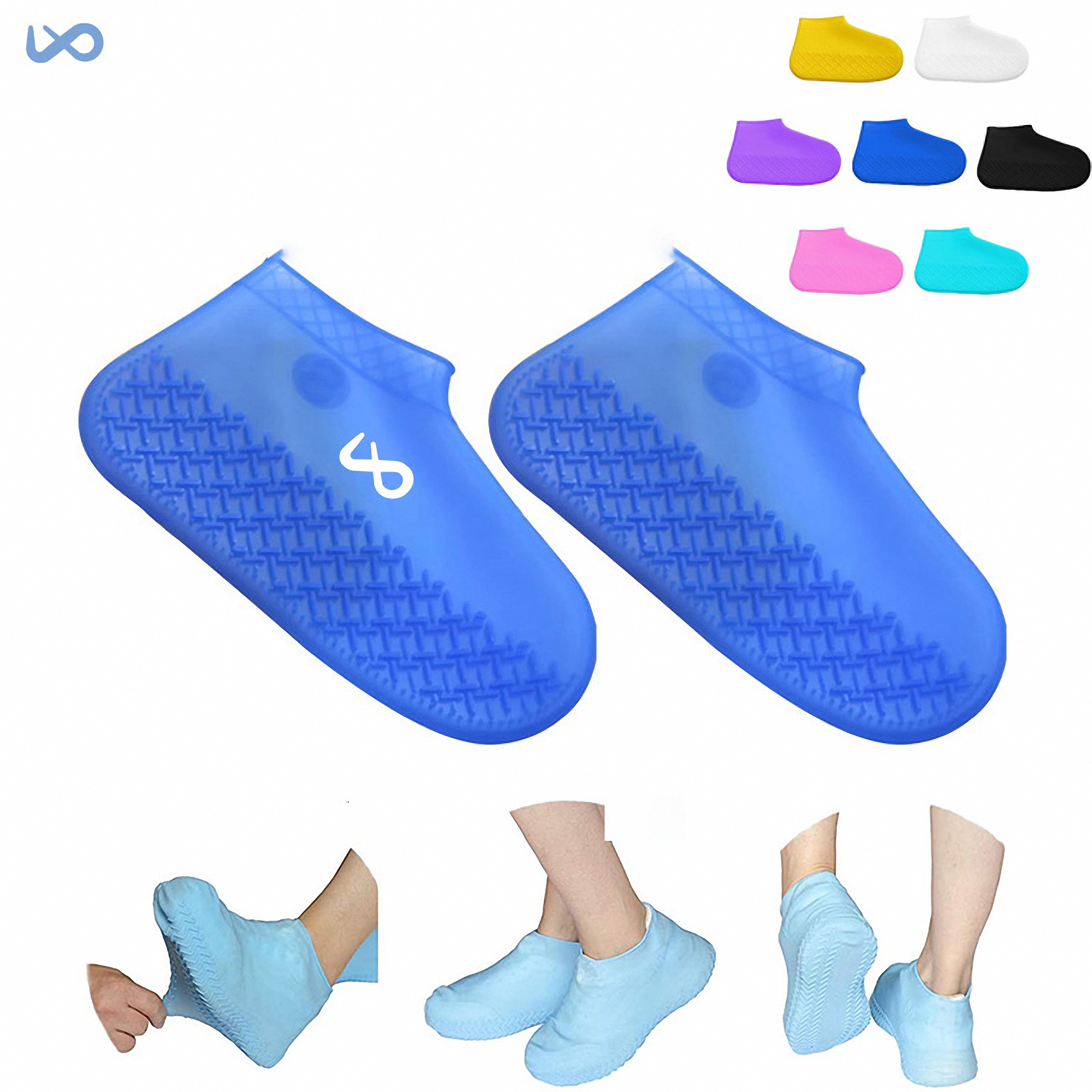 Waterproof Silicone Shoe Covers 3