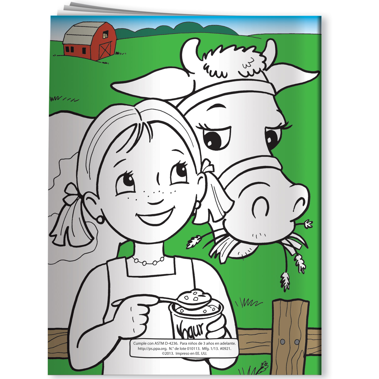 Coloring Book - Feel Good! Eat Healthy! (Spanish) 3