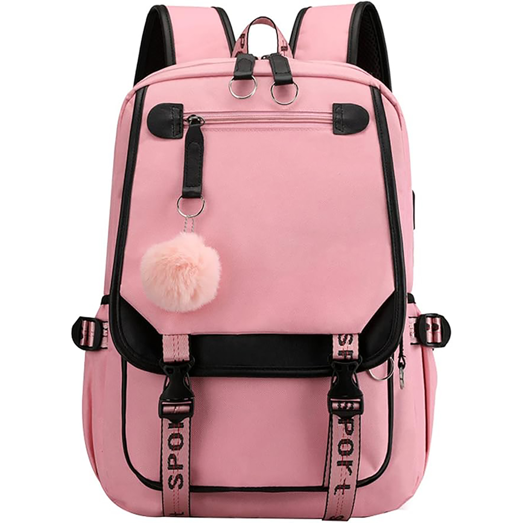 Middle School Student Backpack with USB 7