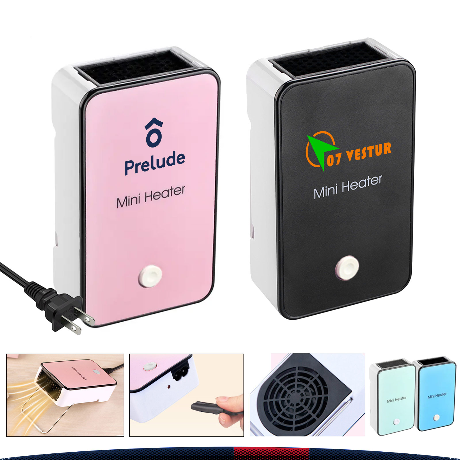 Harriet Mini Desktop Space Heater 4