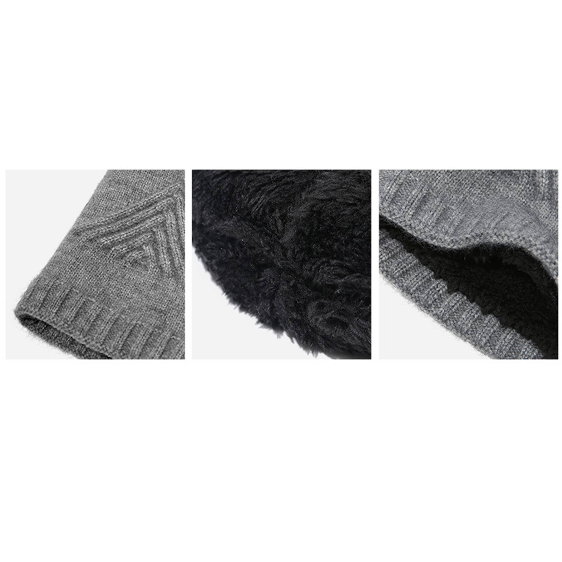Winter Hat Scarf Gloves for Men Women 8