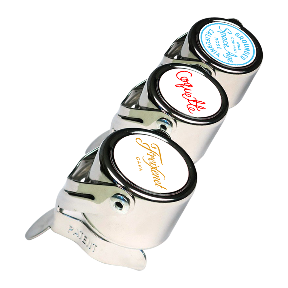 Stainless Steel Italian Champagne Stopper 7