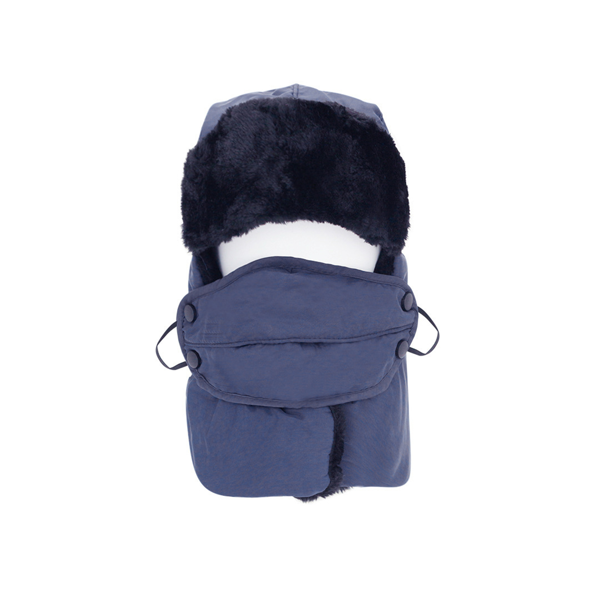 Winter Windproof Trapper Hat With Removable Mask 12.6 x 11" 4