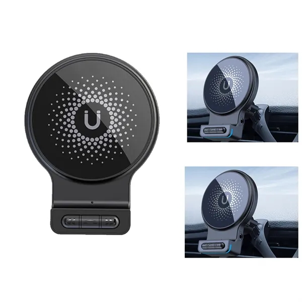 Magnetic Wireless Car Mount Charger