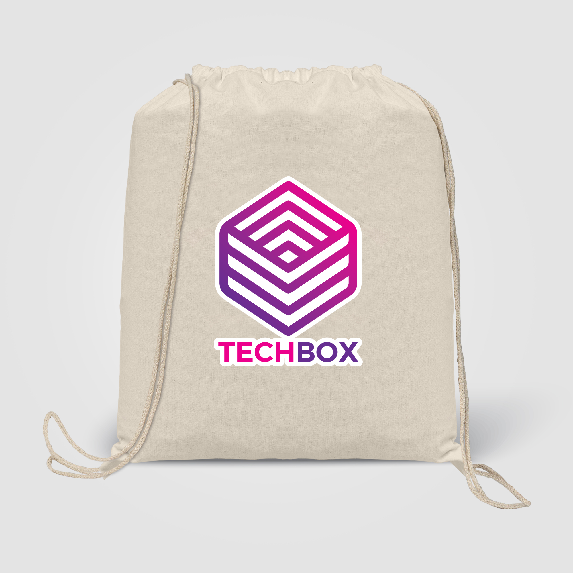 Java - 5 oz. Cotton Drawstring Backpack 2