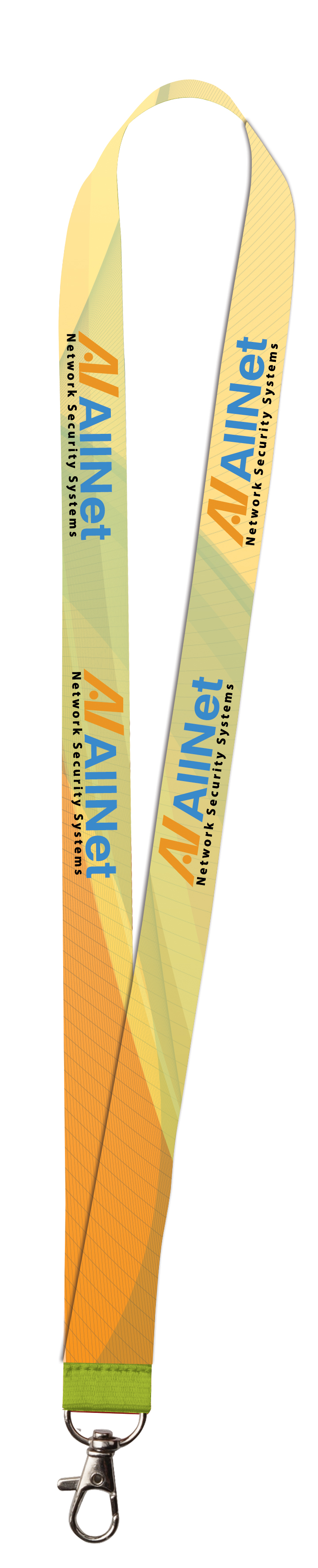 Universal Source® 1" Polyester 4 Color Lanyard 25