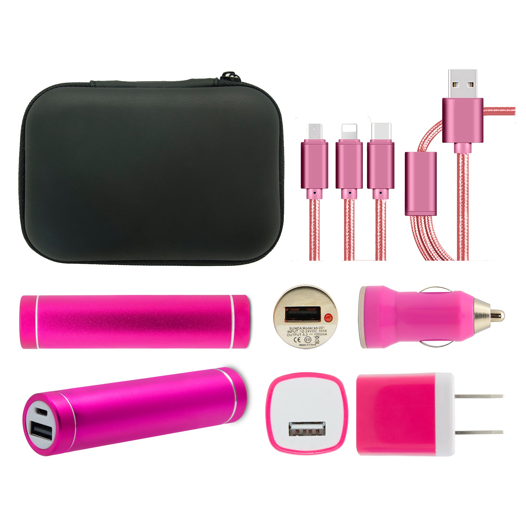 Itala Charging Set (4in1) 2000mAh 5