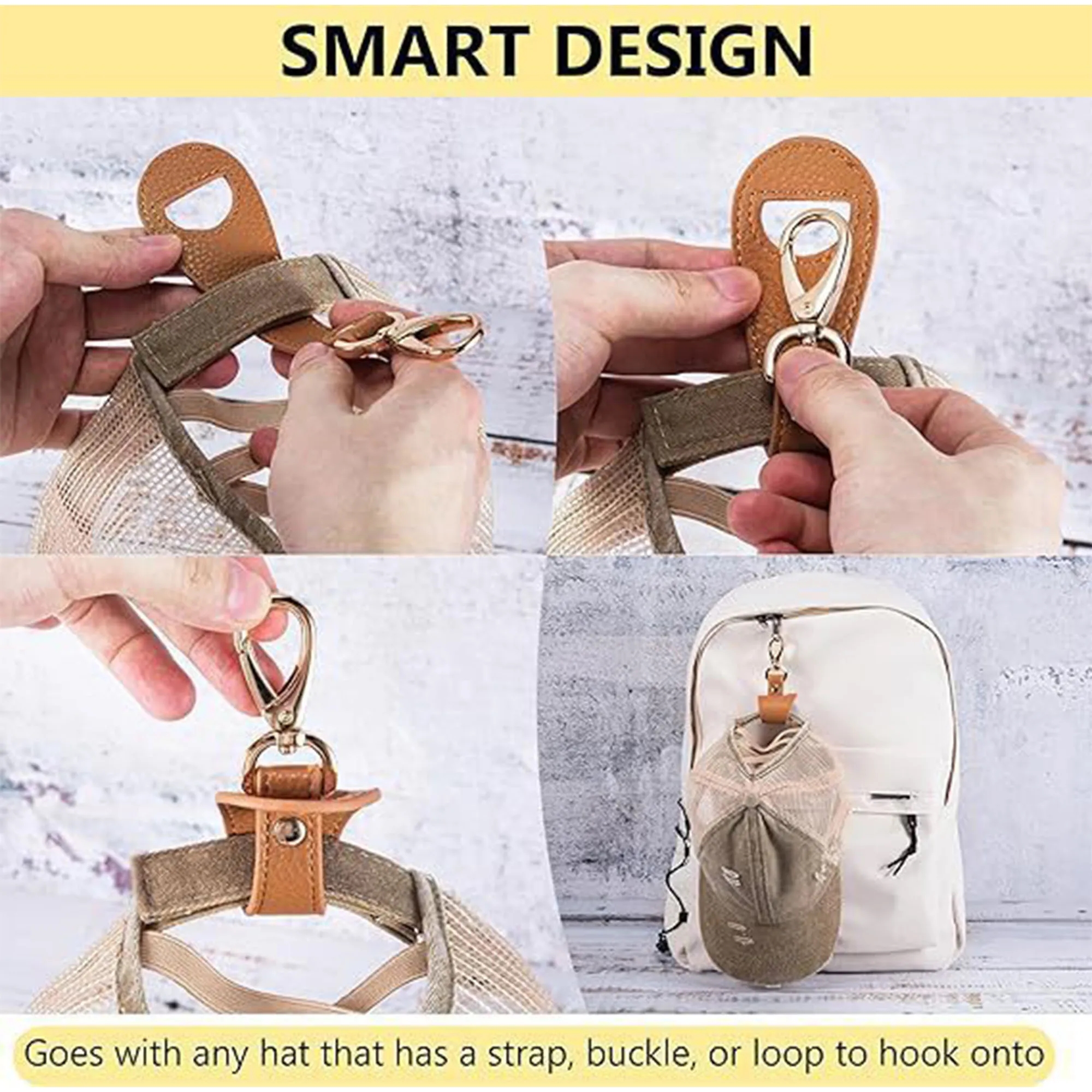 Compact Travel Organizer Hook Keychain 1