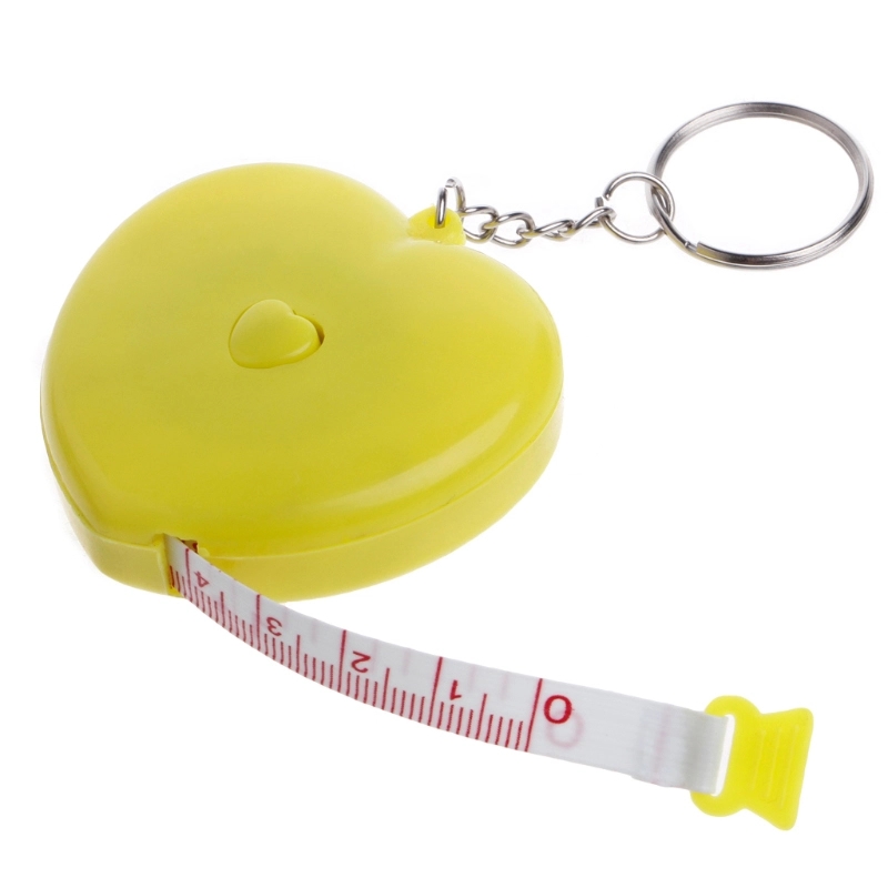 Heart Shaped Tape Measure Keyrings 8