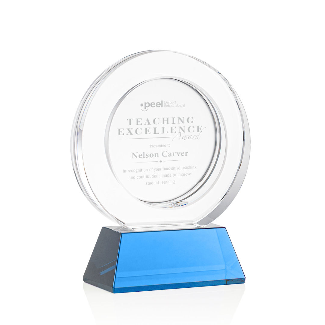Templeton Award on Base - Sky Blue 3