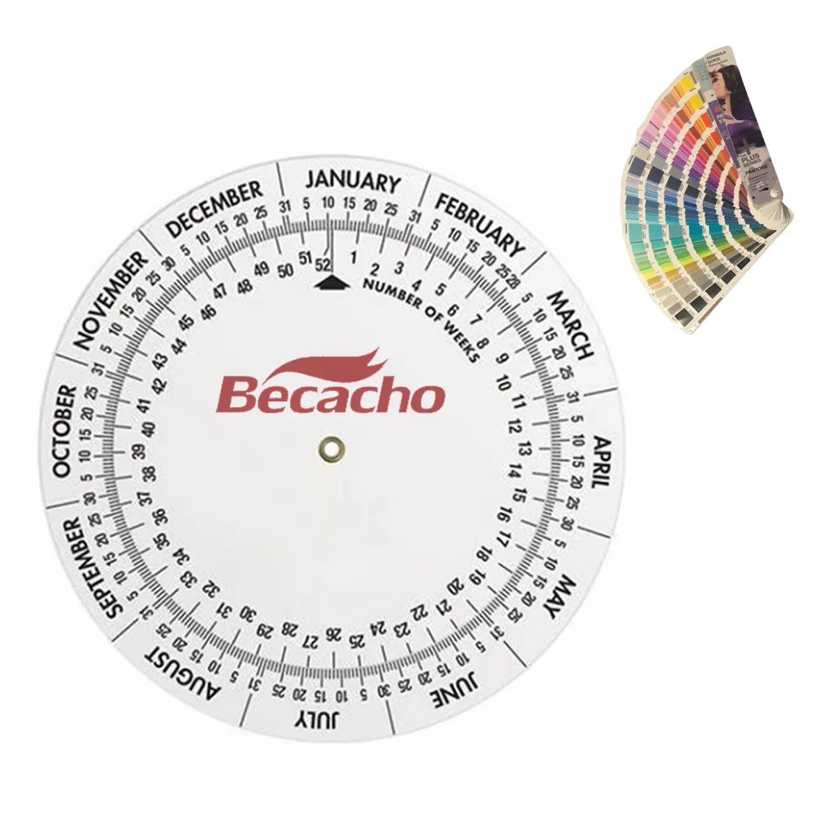 Wheel Chart Calendar 1