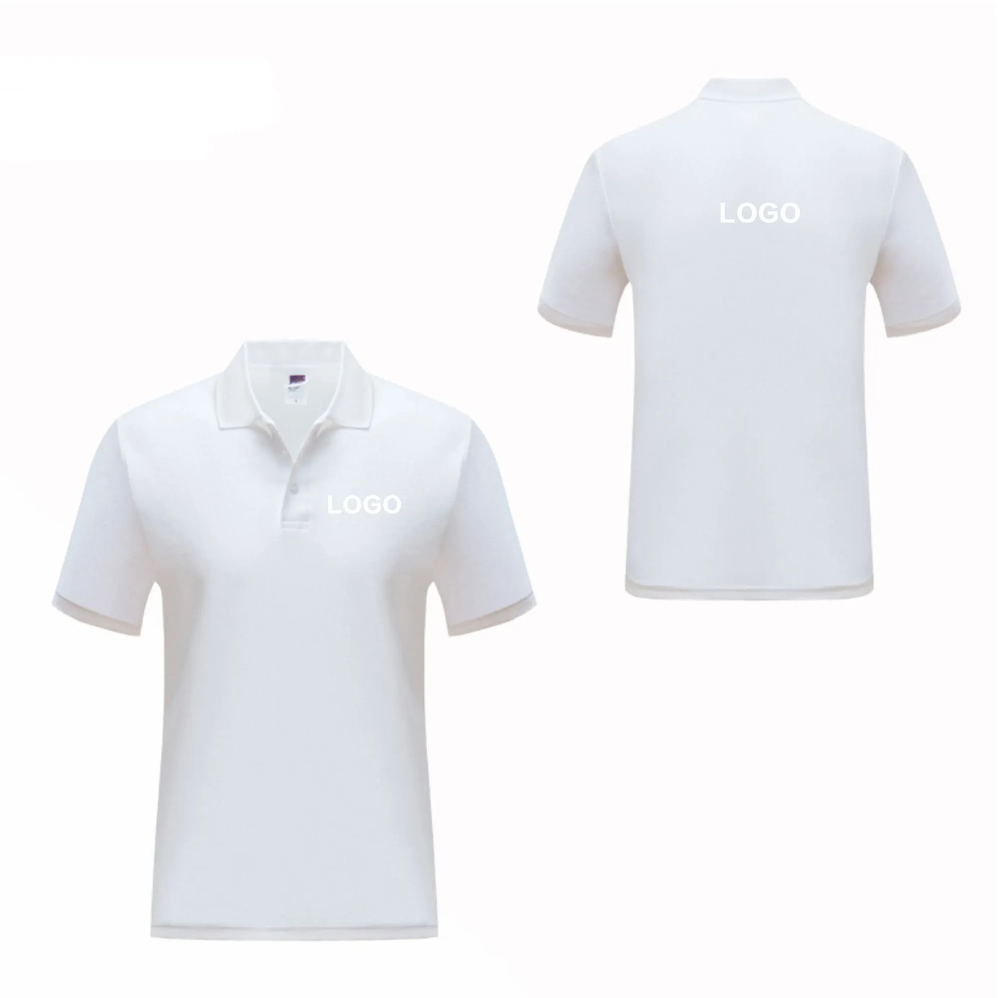Customized Cotton Short-Sleeved Polo Shirt 6