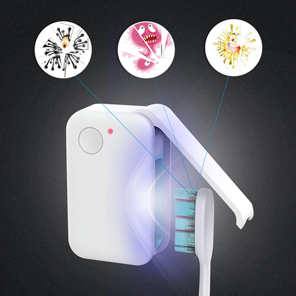 Toothbrush Sterilizer Travel Case-USB Recharged 2