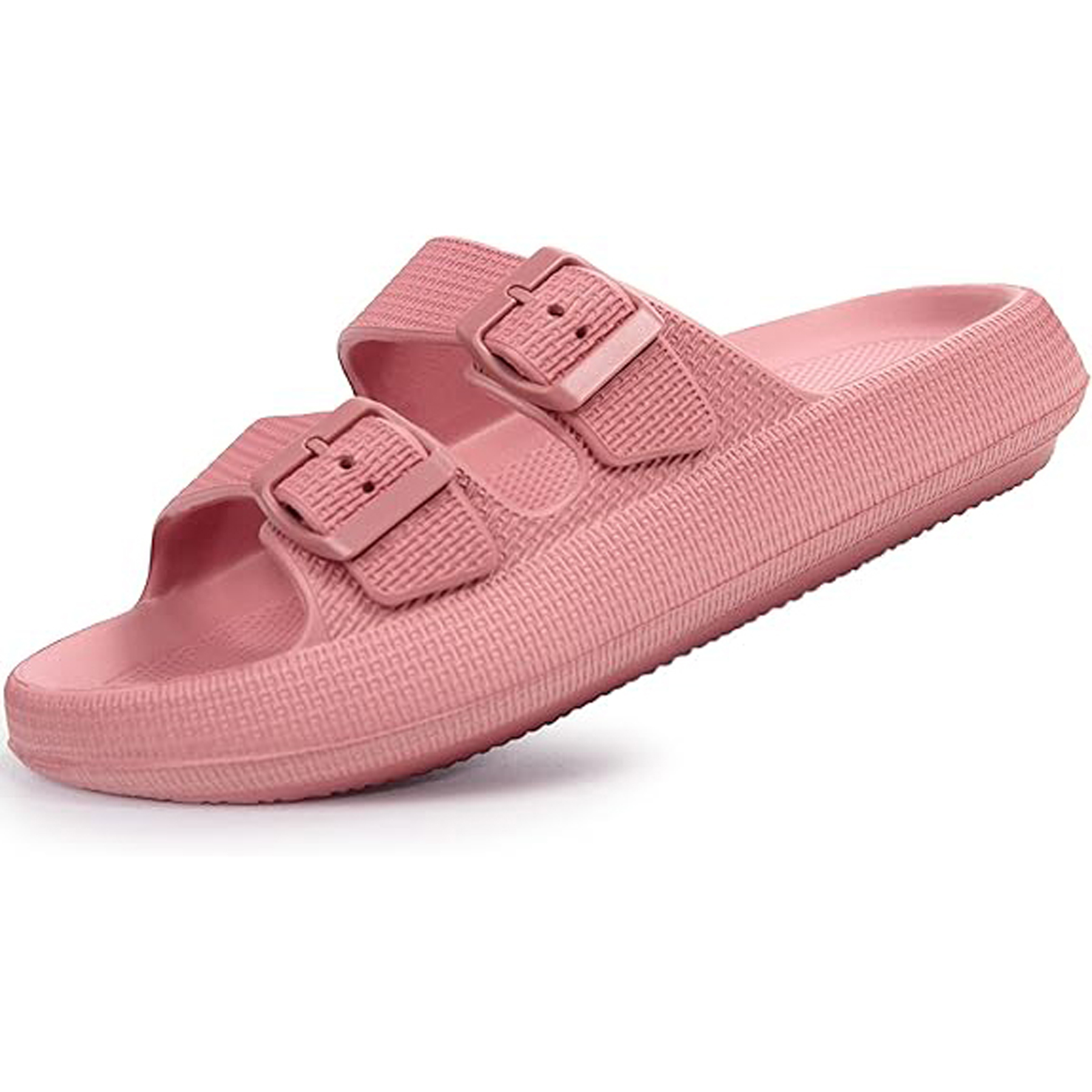EVA Double Buckle Adjustable Flat Sandals 18