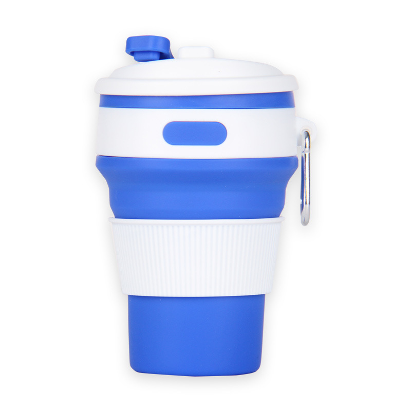 12 oz Silicone Collapsible Cup W/ Carabiner 5