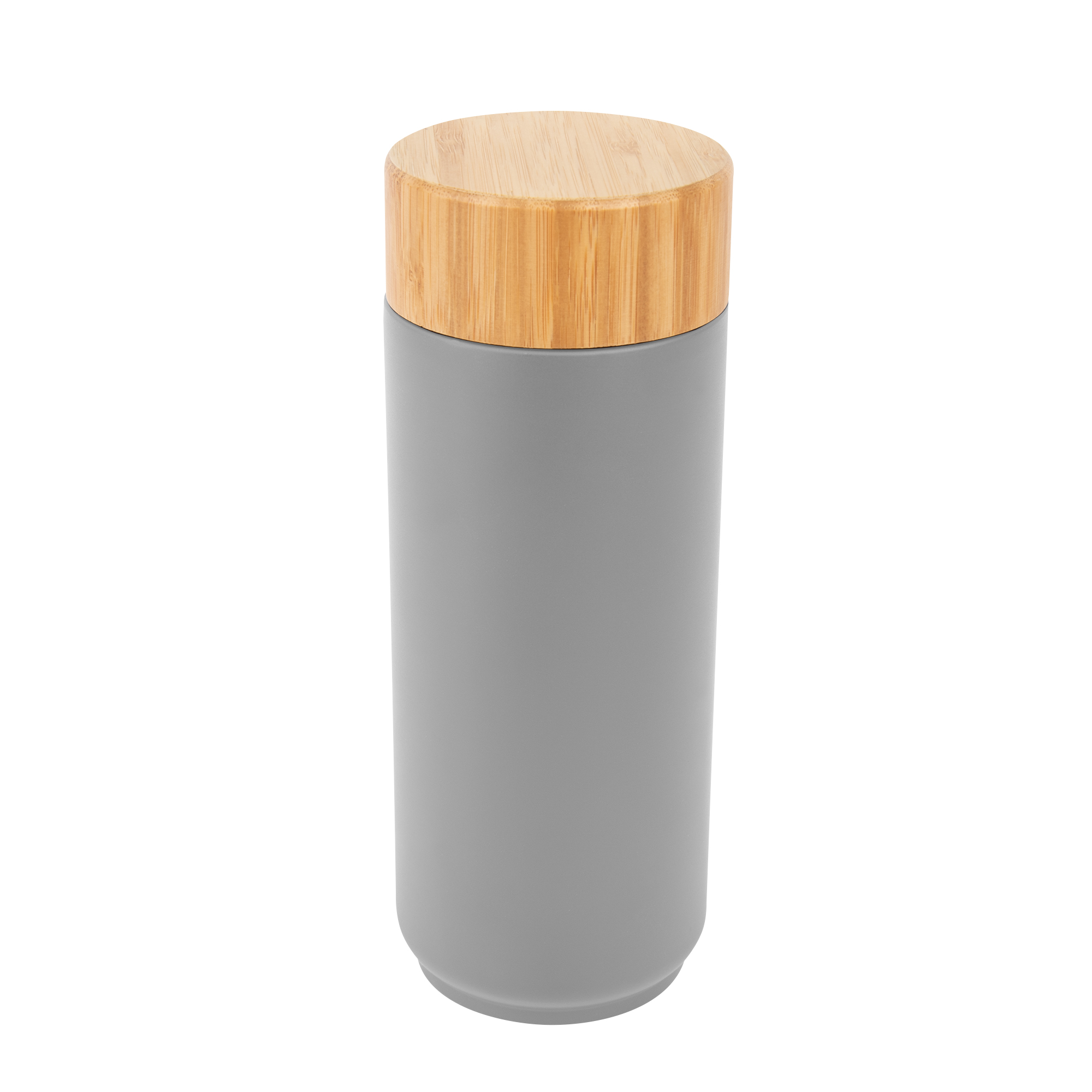 16 Oz. Full Color Stainless Steel Lexington Bottle With Bamboo Lid 3