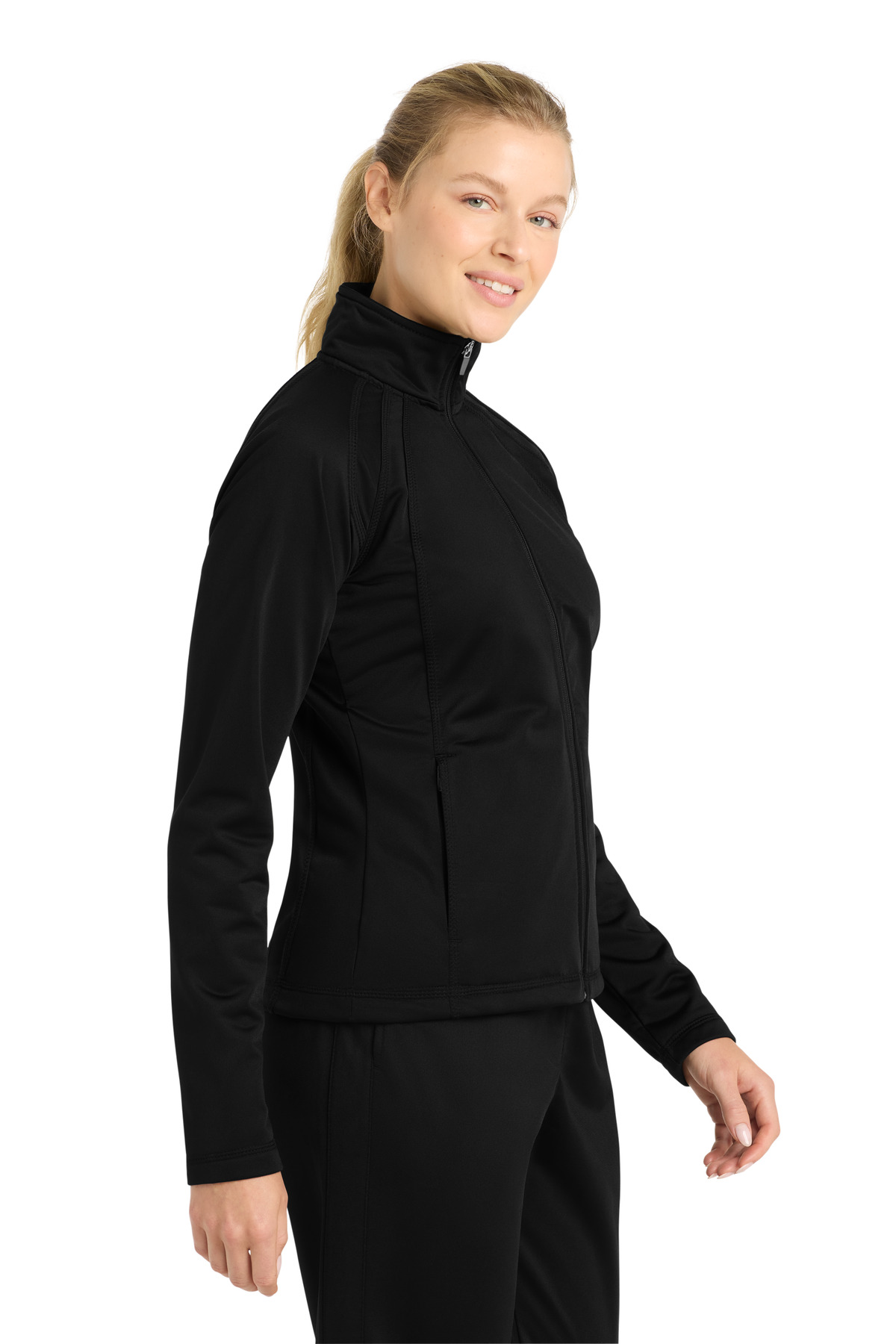 Sport-Tek Women's Tricot Track Jacket. LST90 18