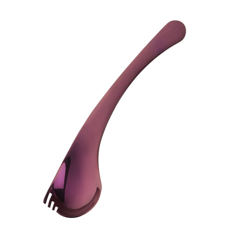 2 In 1 Bend Handle Spork Soup Tableware 14