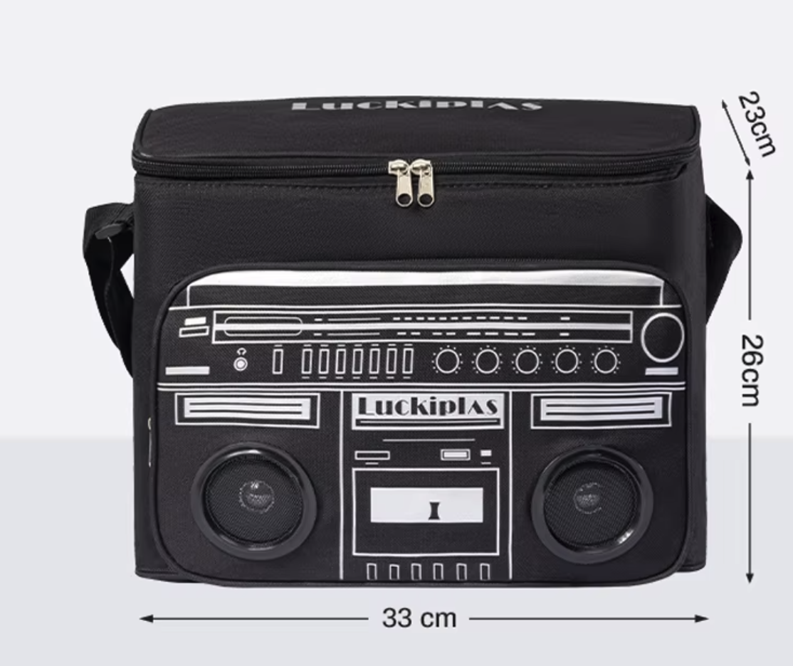 Waterproof Cooler Outdoor Picnic Bag with Audio Equipment 5
