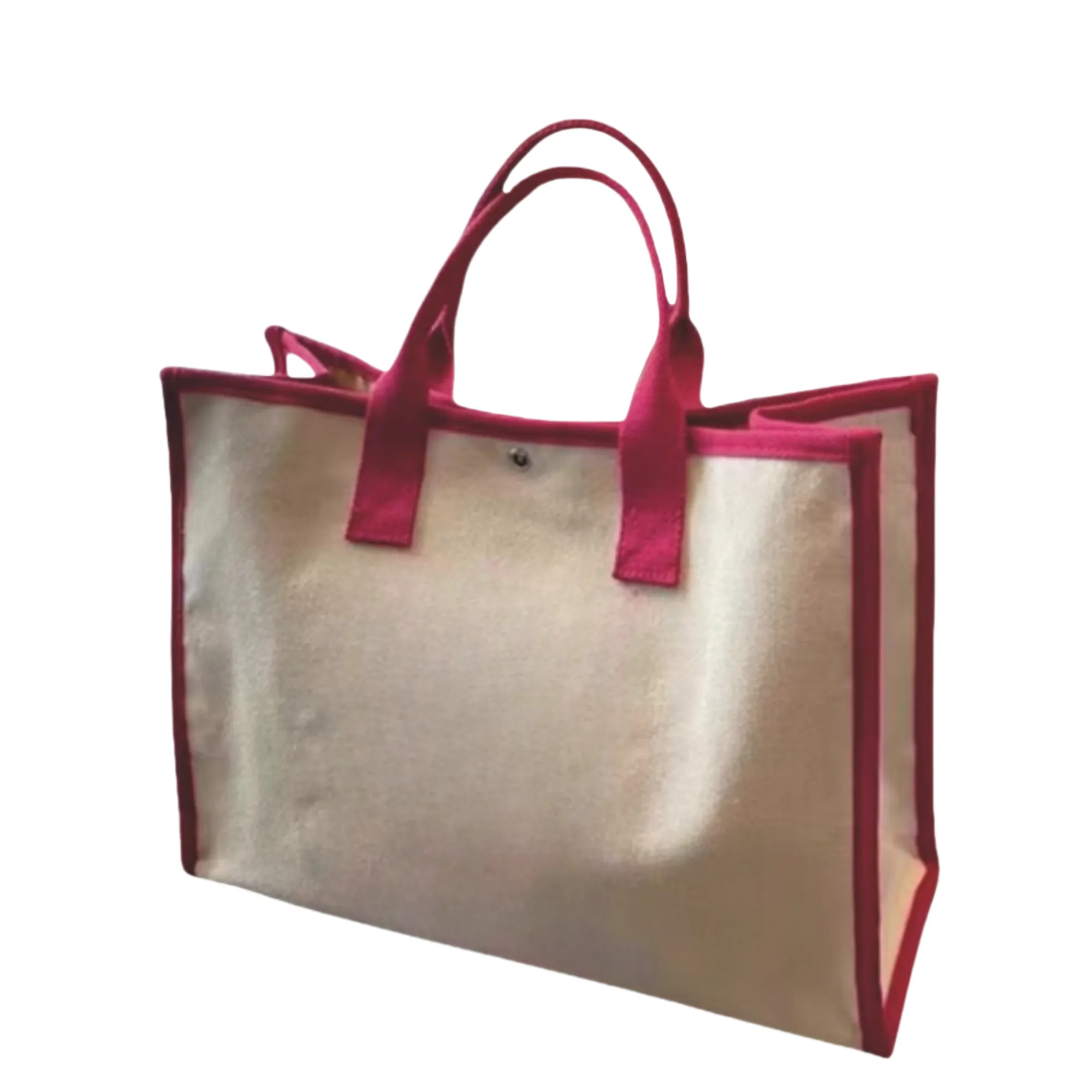 Canvas Tote Bag with Ribbon, custom tote bag with logo imprint 5