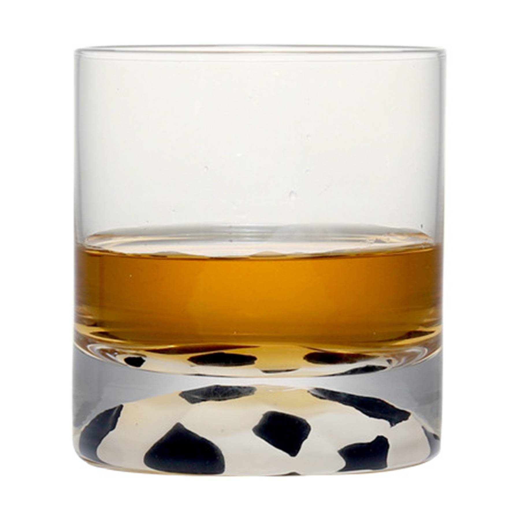 Glass Soccer Cow Spot Cup 4