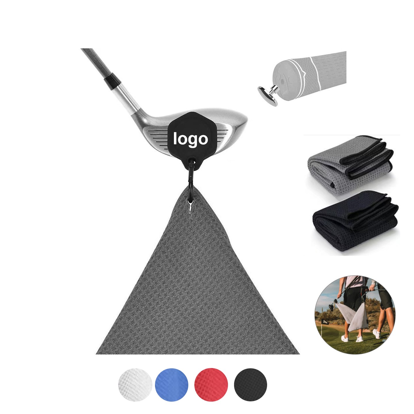 Magnetic Golf Towel 1