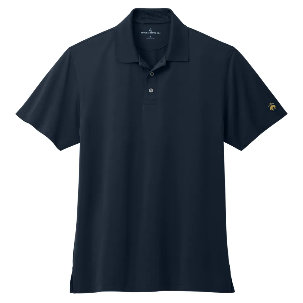 Brooks Brothers(R) Mesh Pique Performance Polo 5