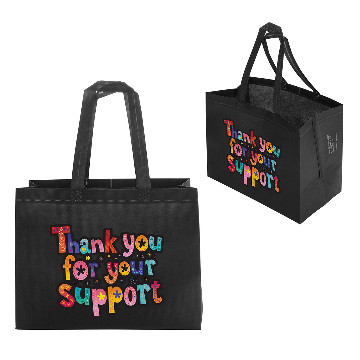 Kingston 80GSM Recycled Non-Woven Polypropylene Heat-Sealed Tote 9