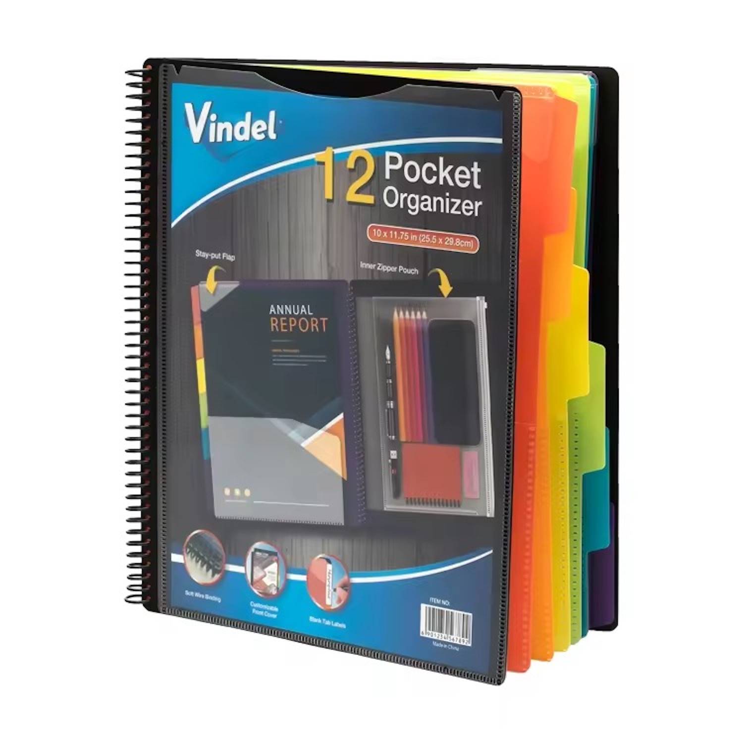 Office 12 Pockets File Folder 6