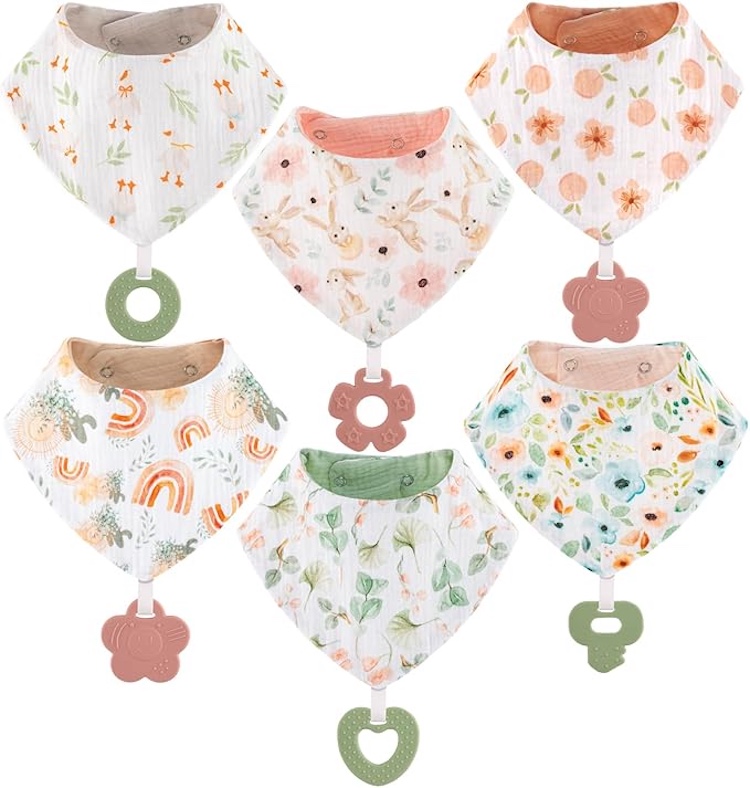 Baby Bandana Drool Bibs 4