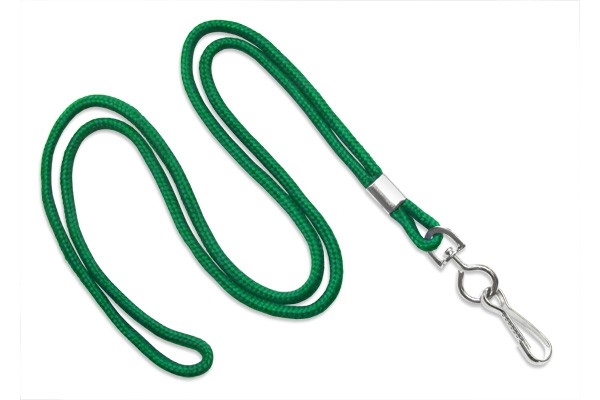 1/8" Blank Round Braid Lanyard (J-Hook) 33