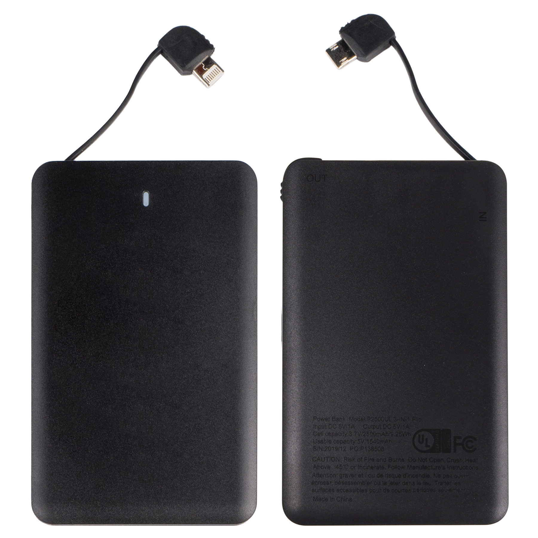 iTwist 2,500mAh UL 3-in-1 Power Bank 29