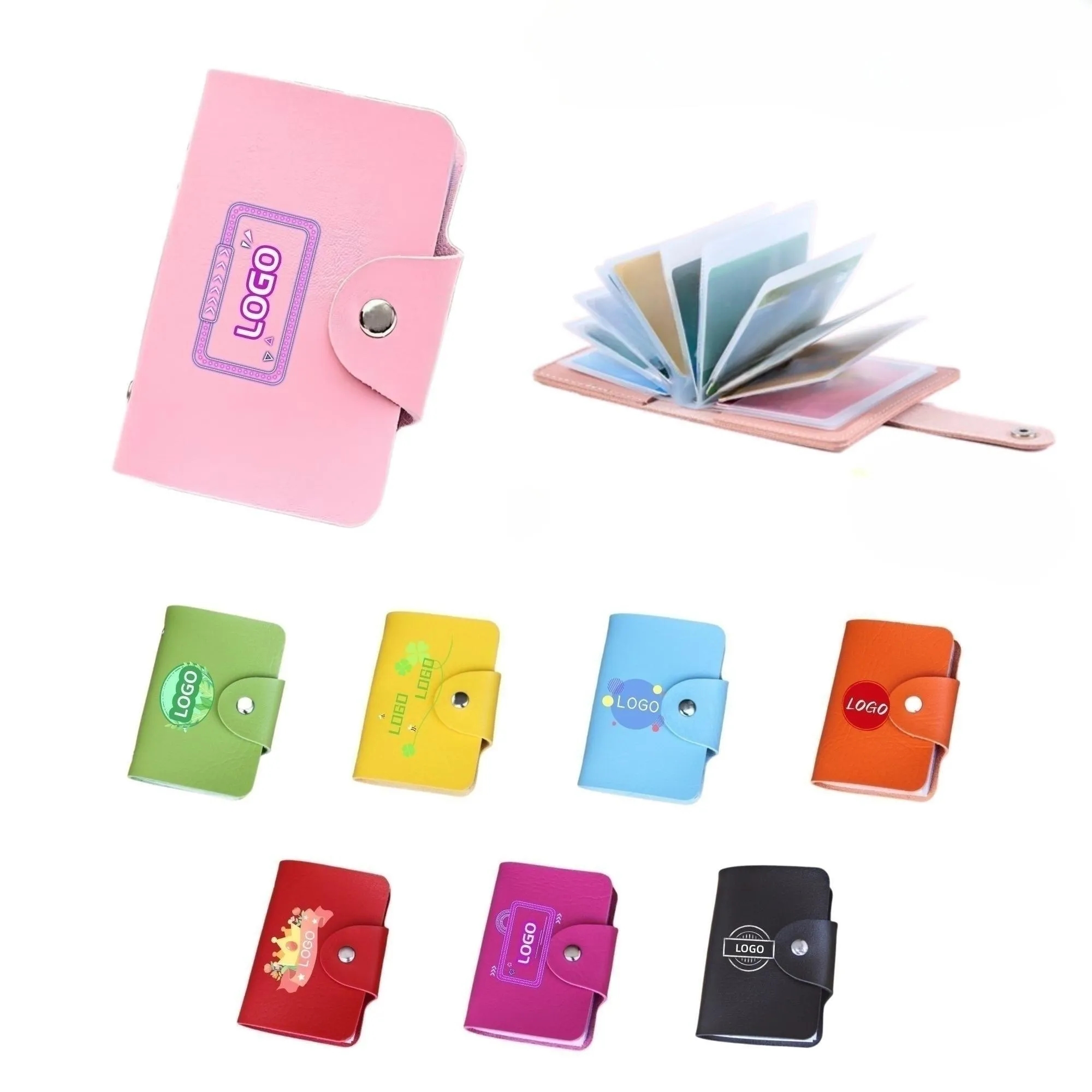 Full Color Card Holder PU Wallet 2