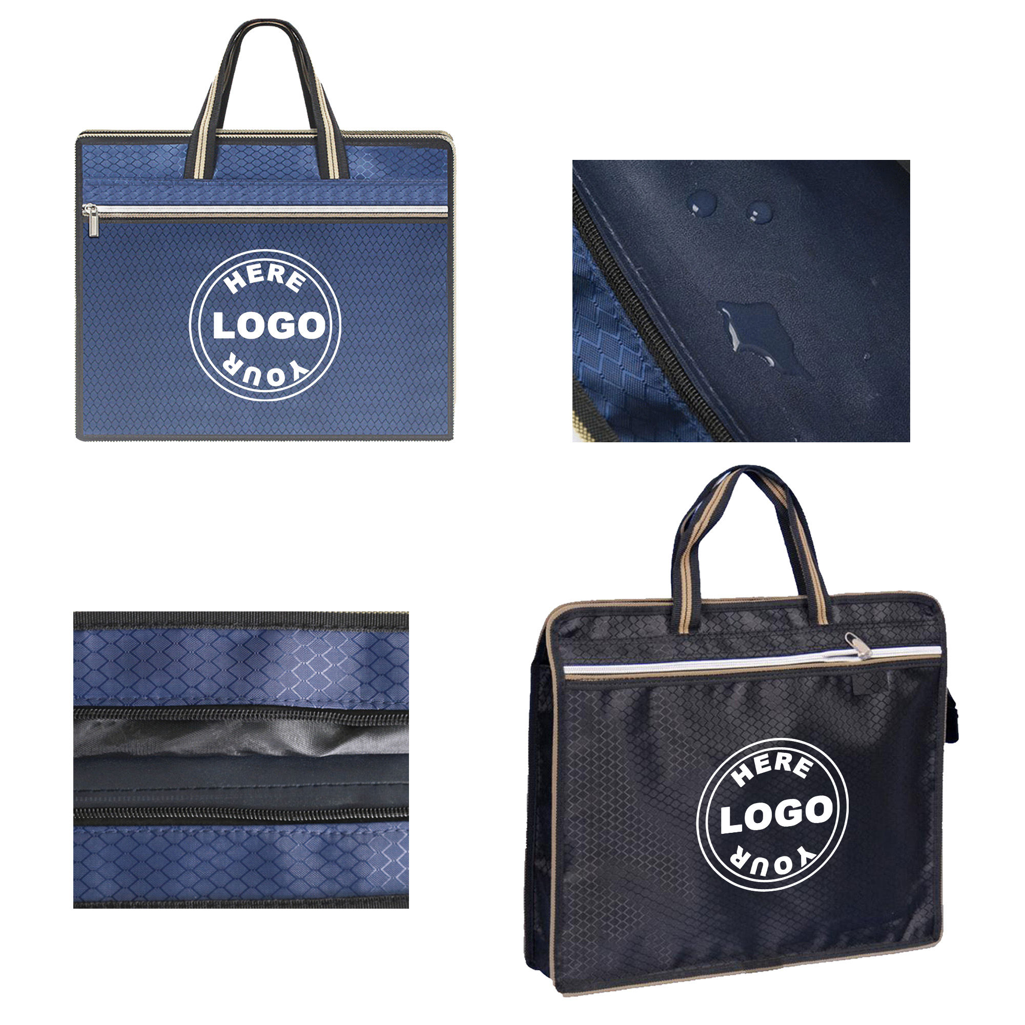 Oxford Fabric Handheld Document Bag 2