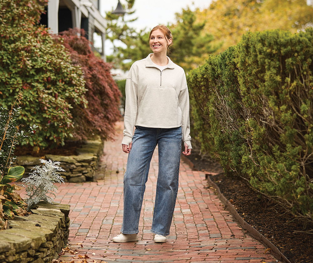 Women's Willow Half Zip Sweatshirt 49