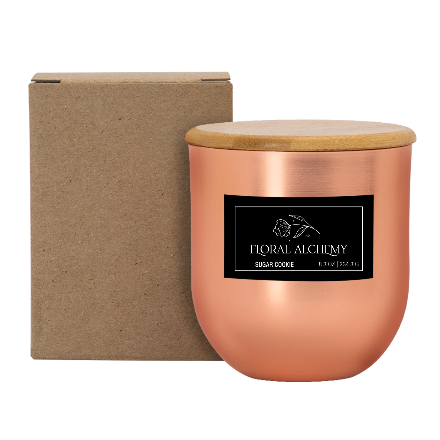 8 oz. Illumine Metallic Candle with Lid 3