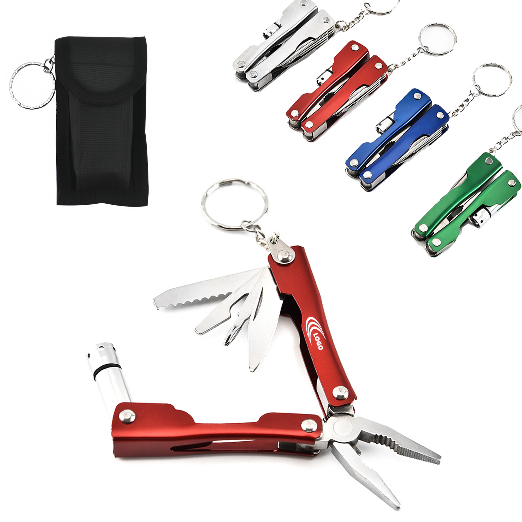 Led Light Multi-Functional Mini Flashlight Pliers 2