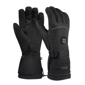 Waterproof Touchscreen Rechargeable Battery Heated Gloves 3