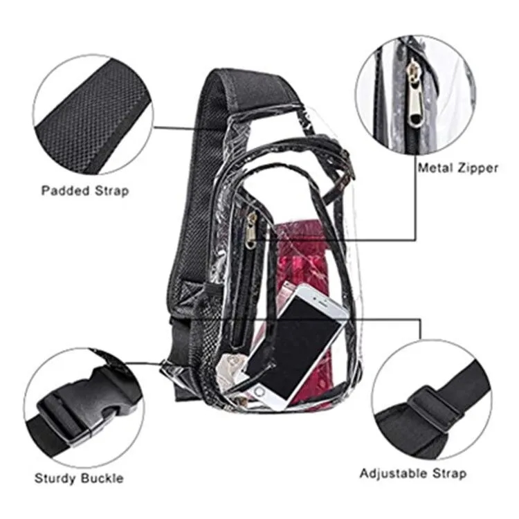 PVC Clear Security Backpack 4