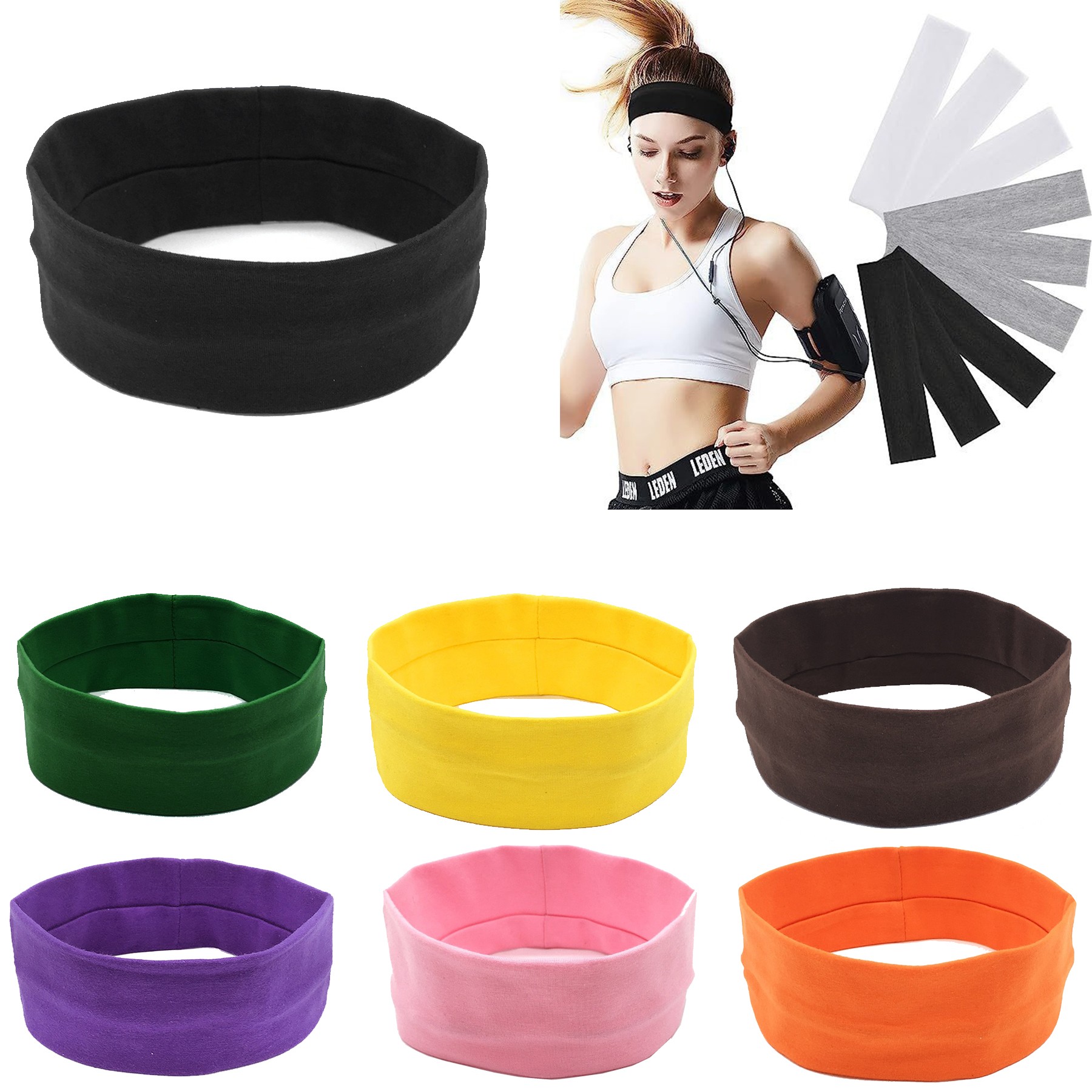 Elastic Non-Slip Sports Headband 4
