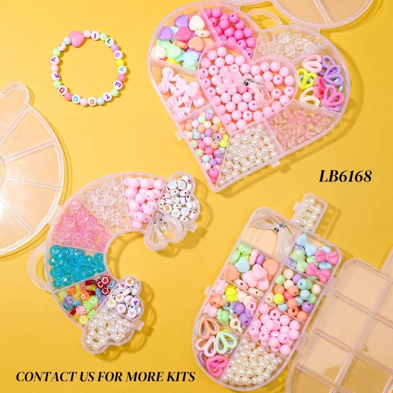 Assorted Beads for DIY Bracelet Making Kit 9