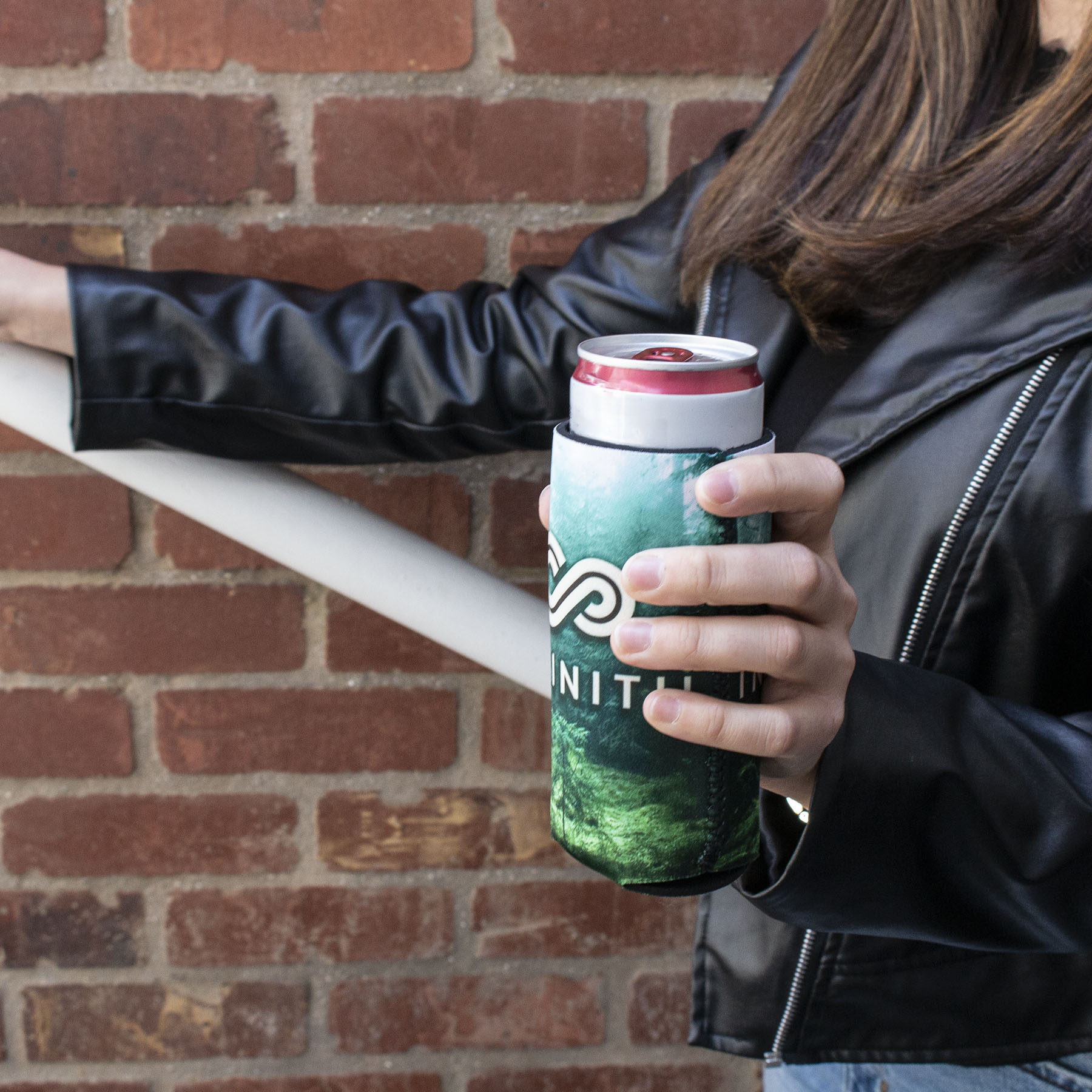 16 oz Tall Boy Neoprene Can Cooler 2