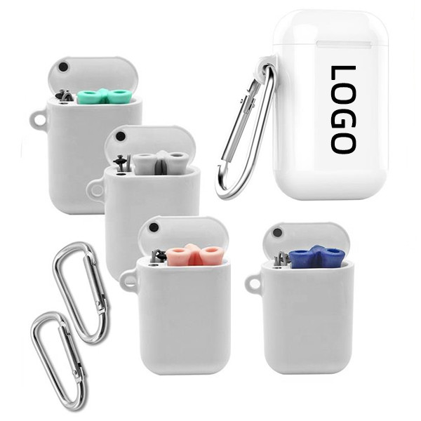 Silicone Straw W/ Carabiner Case 2