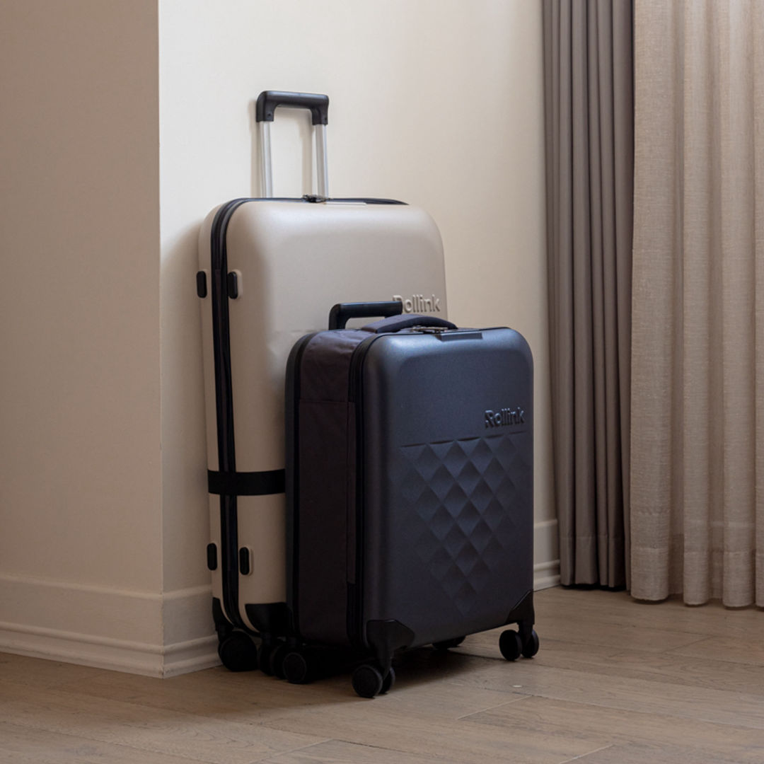 Rollink® Flex 360 Large Checked 4 Wheel Suitcase 8