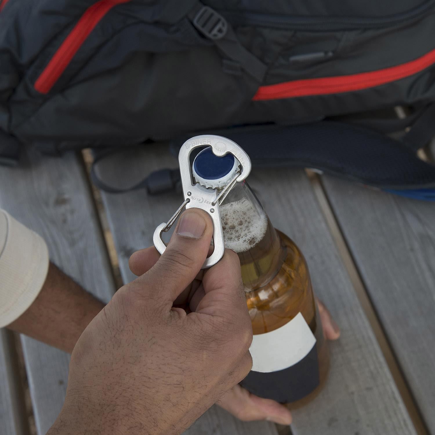 Nite Ize®  S-Biner Ahhh Bottle Opener 12