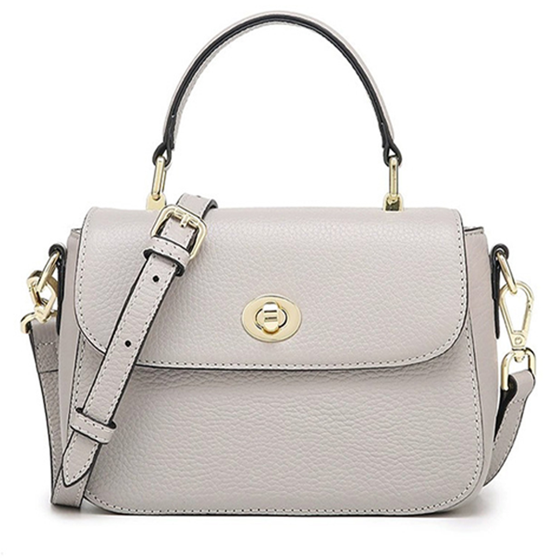 Leather Top Handle Crossbody Purse 3