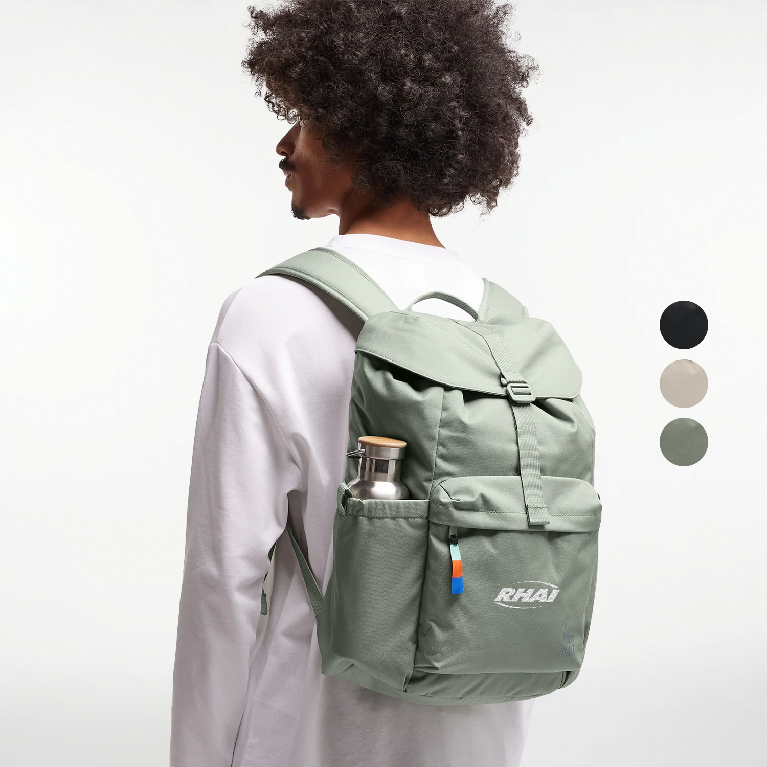 GOT BAG® FLAP PACK – GOTS Certified Ocean Plastic Backpack 2