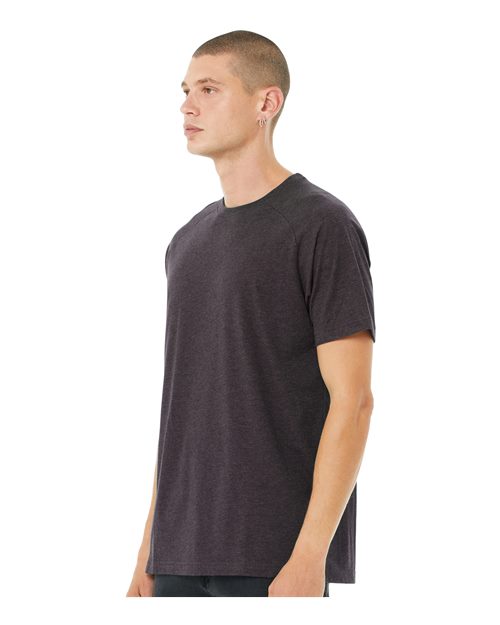 Men's Heather CVC Raglan Tee - 3201 82