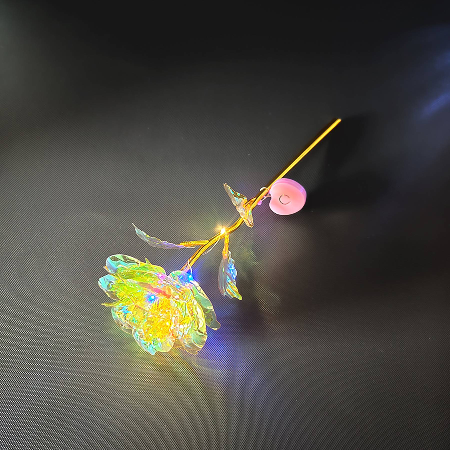 Glowing Rose 1