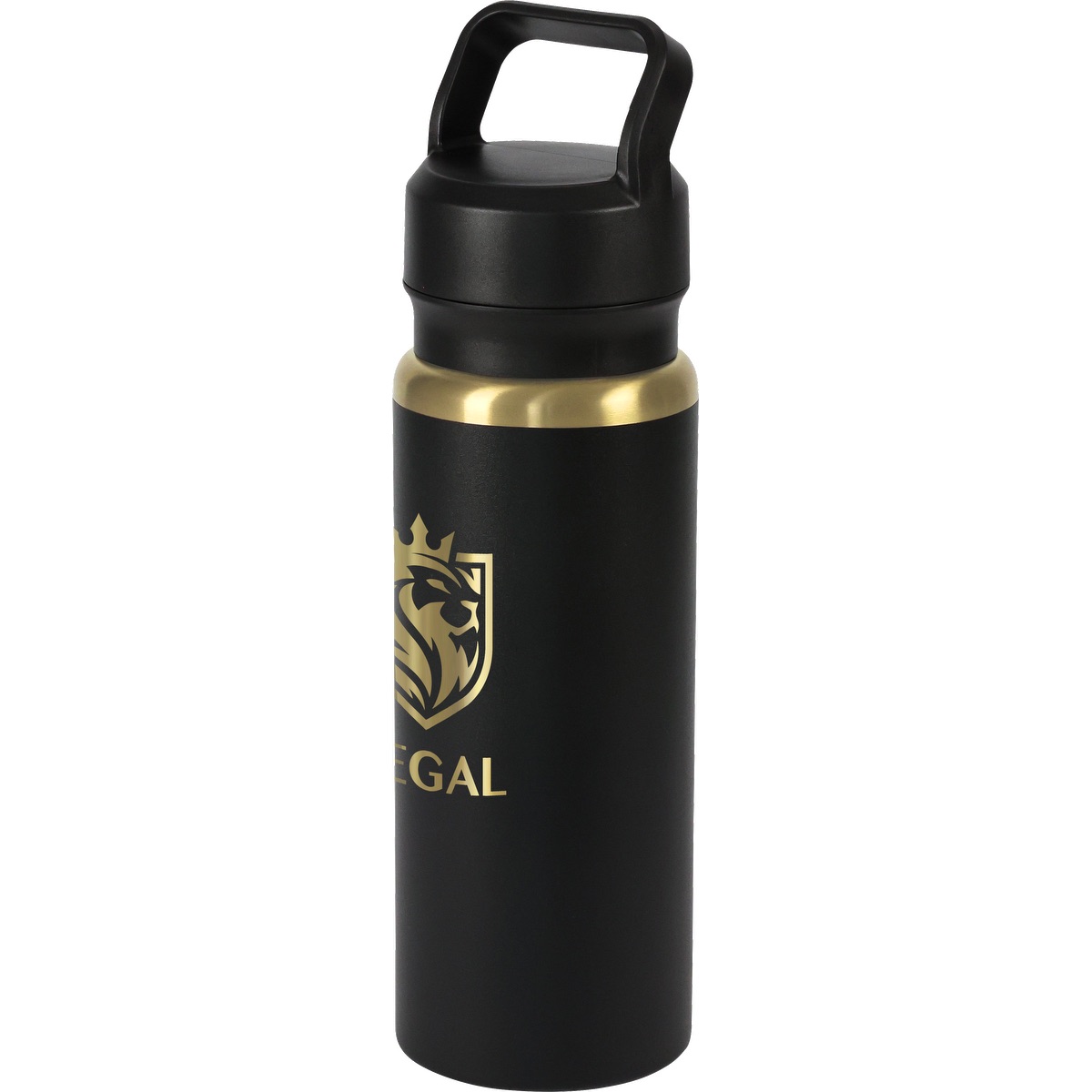 28oz Urban Peak® Dual Top Gold Water Bottle, custom water bottle with logo imprint 40